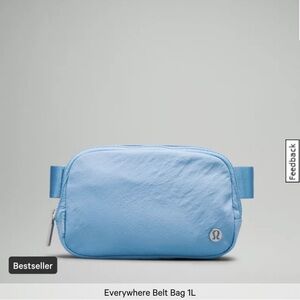 Everywhere Belt Bag 1L Aero Blue NWT